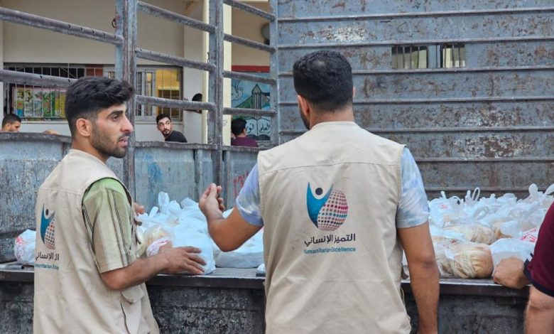 "التميز الإنساني" أوصلت المساعدات إلى غزة