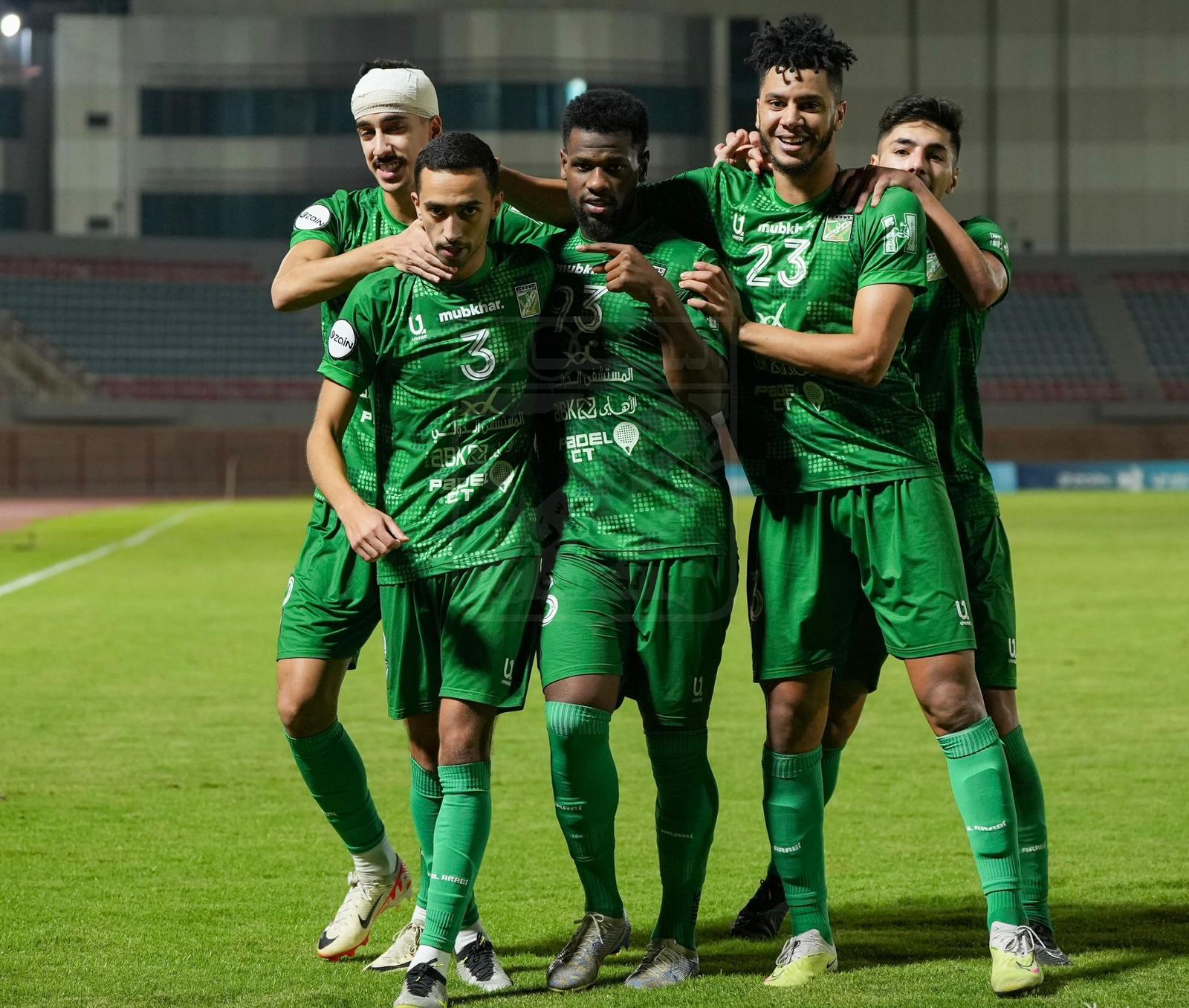 العربي يتصدر دوري زين موقتاً