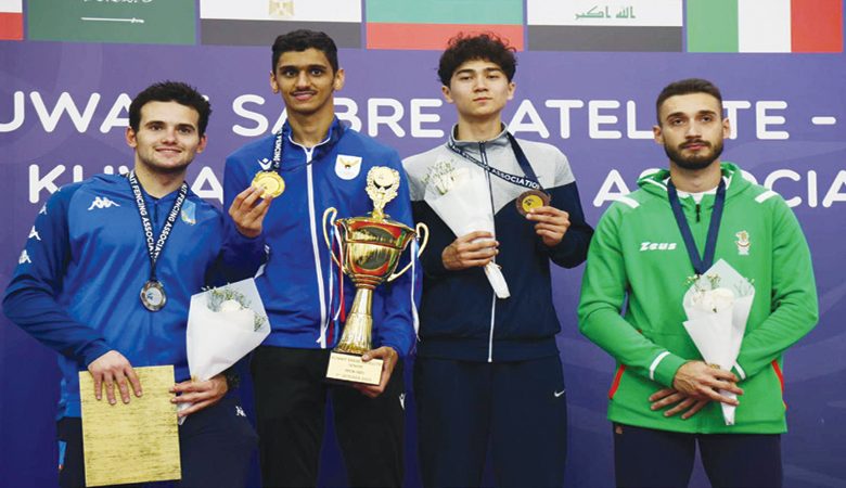 "ذهبية" للشملان بـ"المبارزة"