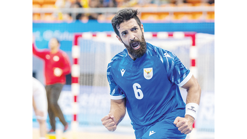 "أزرق اليد" يختتم تصفيات الأولمبياد أمام كازاخستان