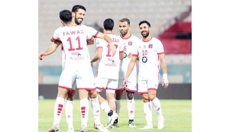 "الأبيض" هزم الجهراء ودياً