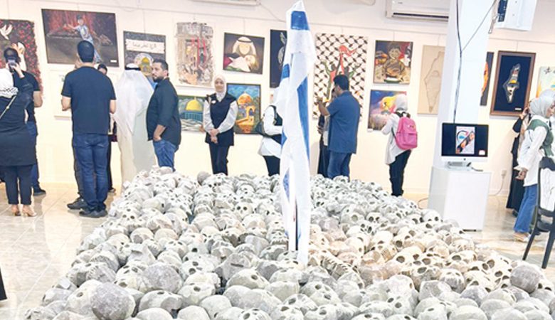 "غزة تنتفض"&hellip; في لوحات الألم والغضب