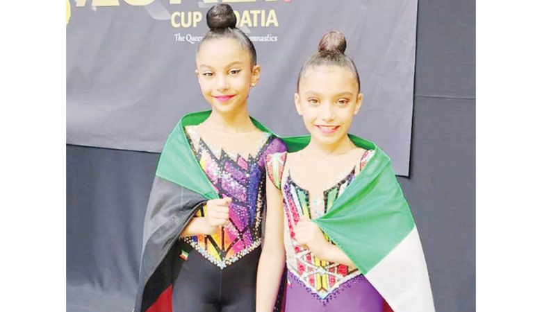 تألق فتيات الجمباز بـ"كرواتيا الدولية"