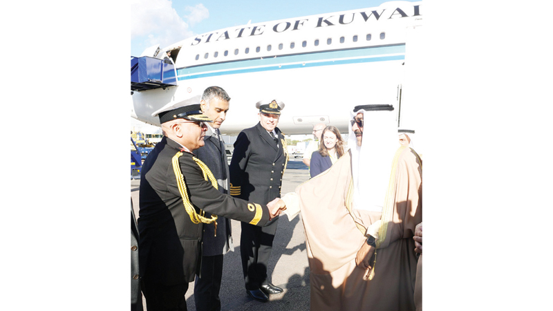 ولي العهد وصل إلى المملكة المتحدة تلبية لدعوة رسمية من الملك تشارلز