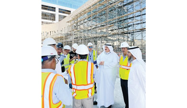 81 % نسبة الإنجاز بمستشفى الصباح الجديد