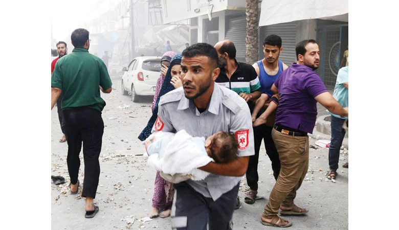 الاحتلال يتبع سياسة الأرض المحروقة ويرتكب مجزرة بجباليا