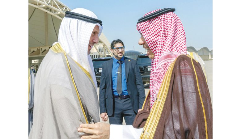 دعوة لسمو الأمير من الرئيس المصري للمشاركة في قمة تبحث تطورات القضية الفلسطينية