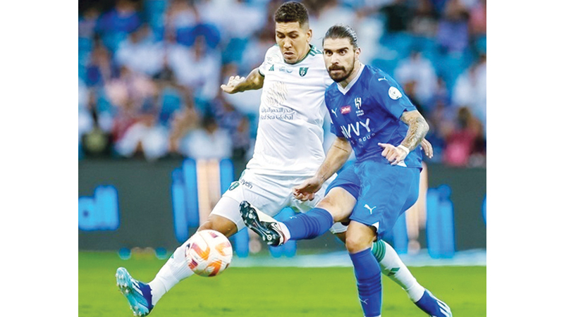 "كلاسيكو روشن" &hellip; هلالي