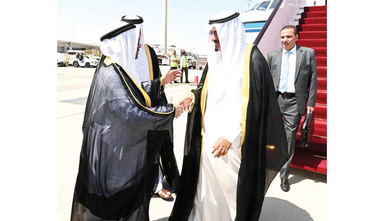 ممثل الأمير شارك في افتتاح معرض "قطر إكسبو" 2023