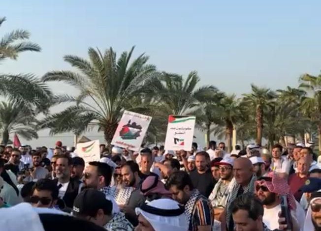 من الكويت تحية ...إلى غزة الأبية