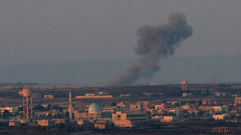 إسرائيل ترد على هجوم صاروخي من سورية وتقصف ريف درعا