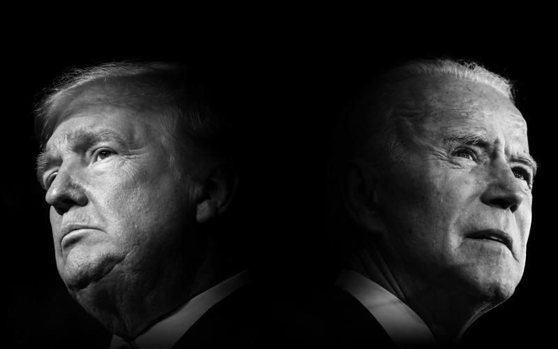 استطلاعات الرأي تصدم بايدن وتعزز موقف ترامب