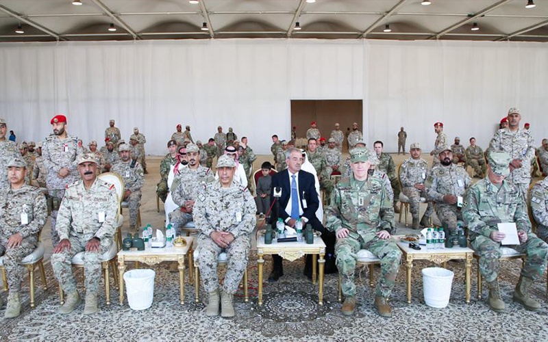 اختتام التمرين البري المختلط &laquo;رماية الخليج العربي&raquo;