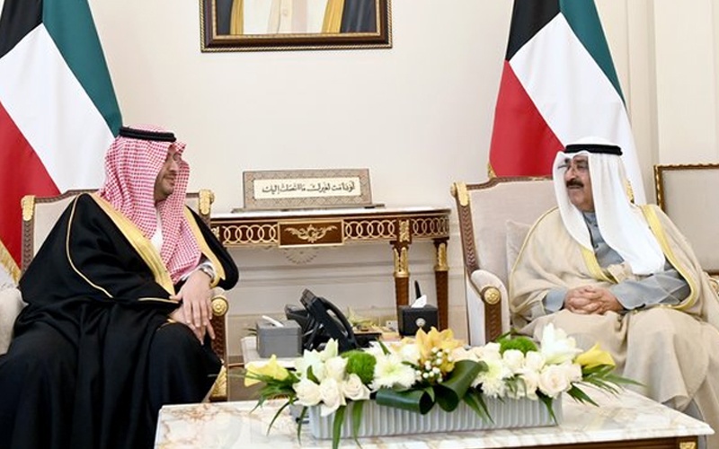 سمو ولي العهد يستقبل وزير الدولة عضو مجلس الوزراء السعودي الأمير تركي بن محمد آل سعود