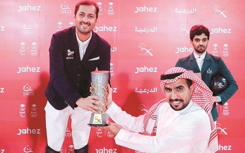 الخرافي يتوج ببطولة &laquo;جاهز&raquo; الدولية لقفز الحواجز