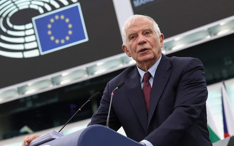 وزير خارجية الاتحاد الأوروبي يدعو إلى هدنة دائمة في غزة