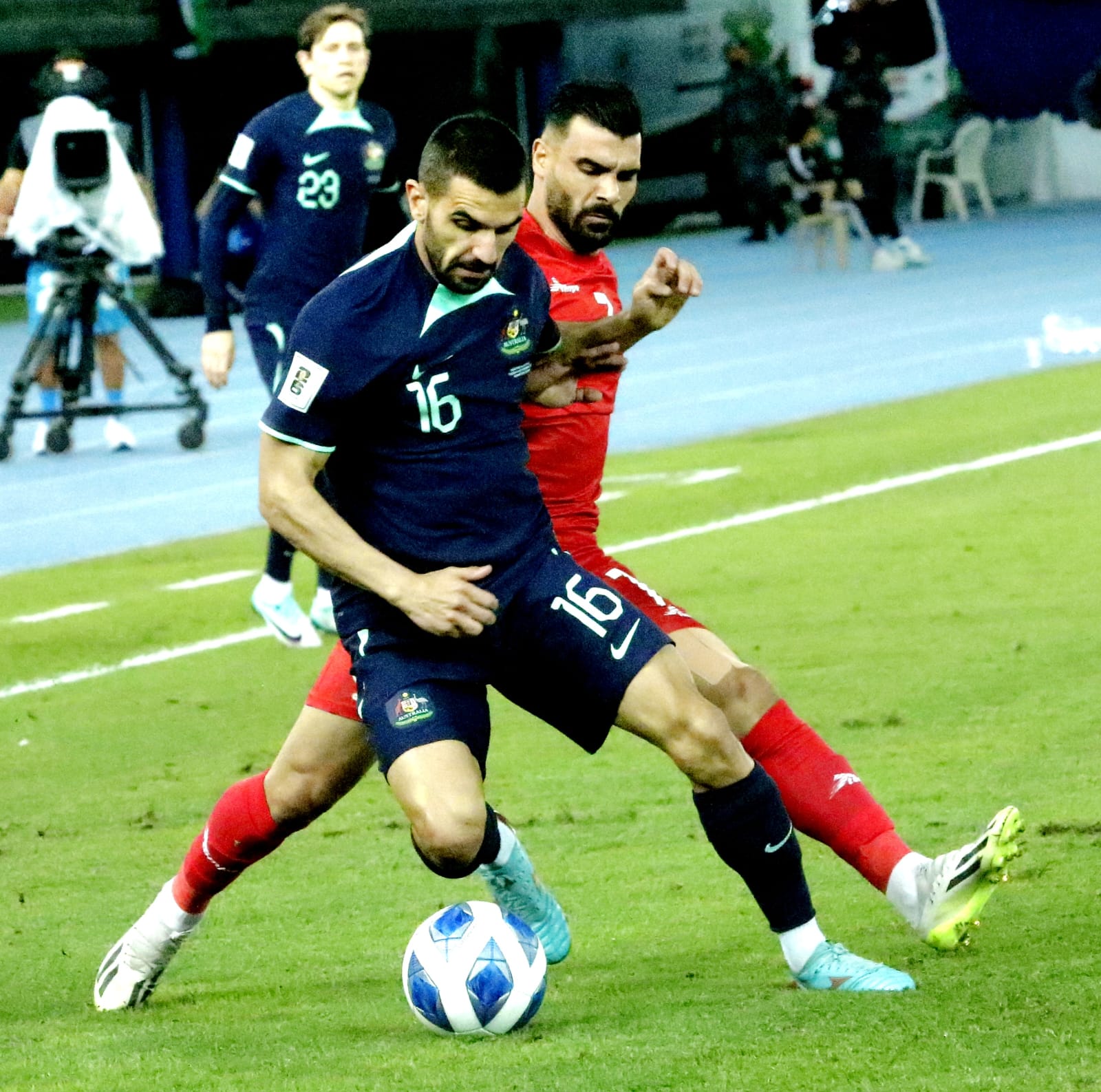 استراليا تهزم فلسطين بهدف وحيد