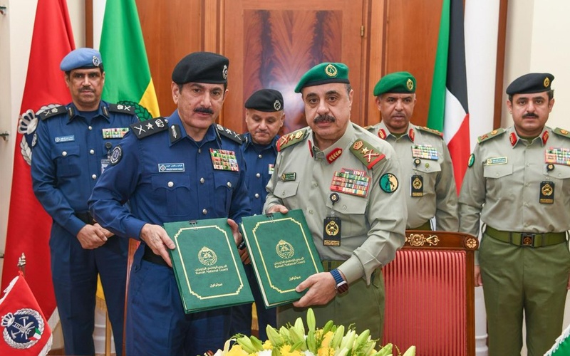 إعادة صياغة بروتوكول التعاون الموقع بين الحرس الوطني وقوة الإطفاء العام