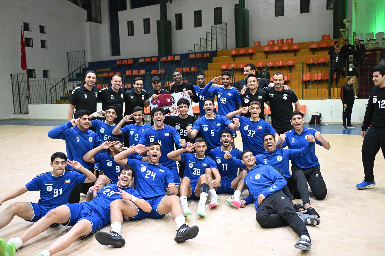 أزرق ناشئي اليد ثالث العربية&nbsp;&nbsp;&nbsp;&nbsp;&nbsp;