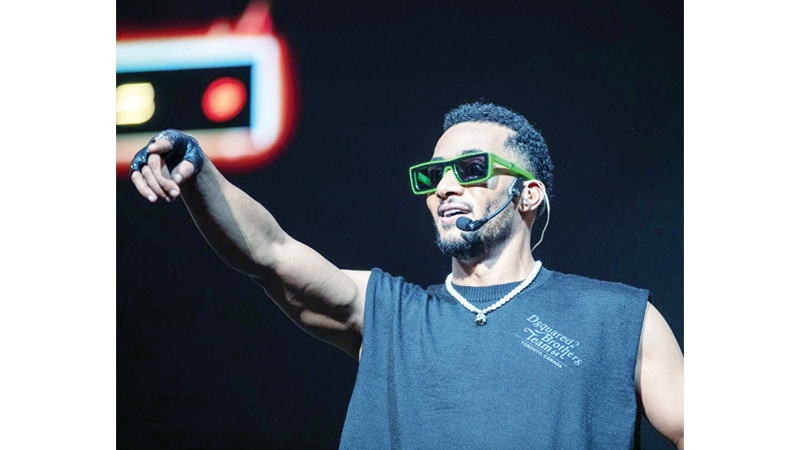 محمد رمضان "نمبر 1" في موسم الرياض