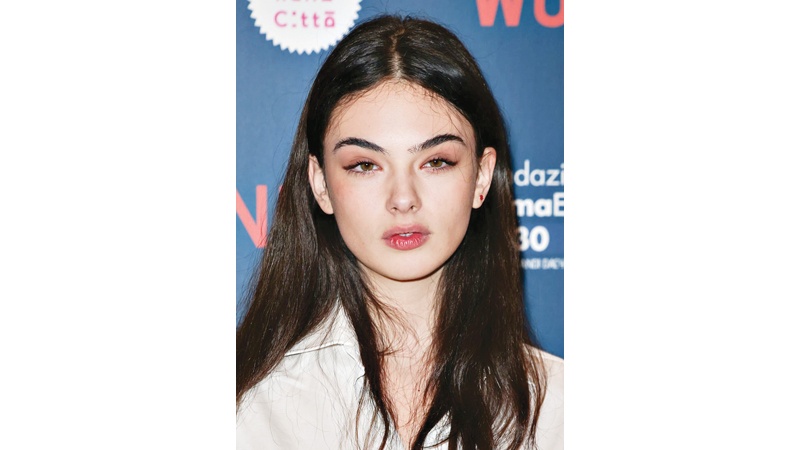 الممثلة الإيطالية ديفا كاسيل خلال حملة ترويج لفيلم "La Bella Estate" في روما