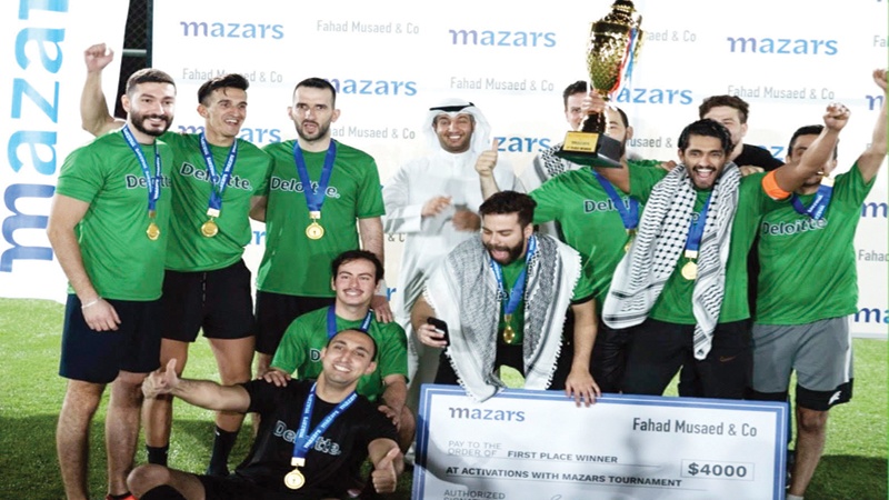 ديلويت يحرز لقب "مزارز"