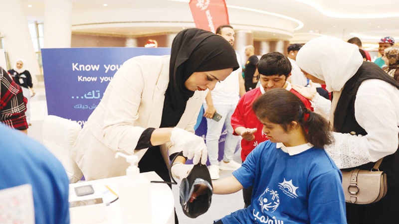 "الأولمبياد الخاص" يشارك باليوم العالمي لمرضى السكر