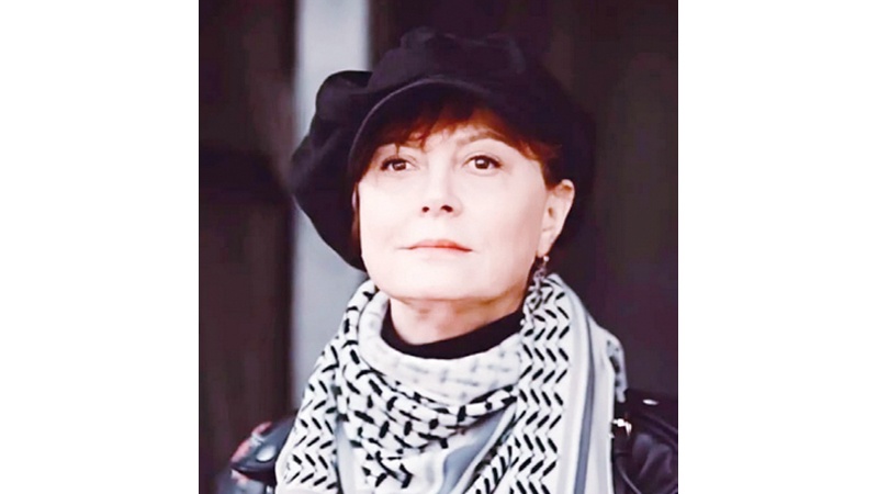 إيقاف العمل مع سوزان ساراندون لدعمها الفلسطينيين