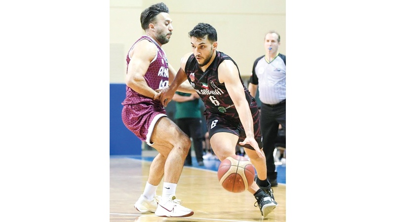 خسارة "سلة كاظمة" بدوري السوبر