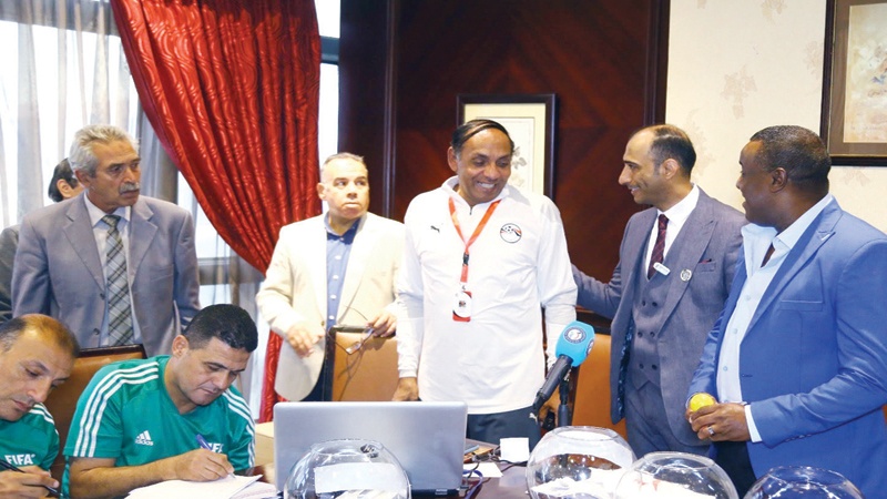 "المدرسي" يلتقي مصر في افتتاح "العربية"