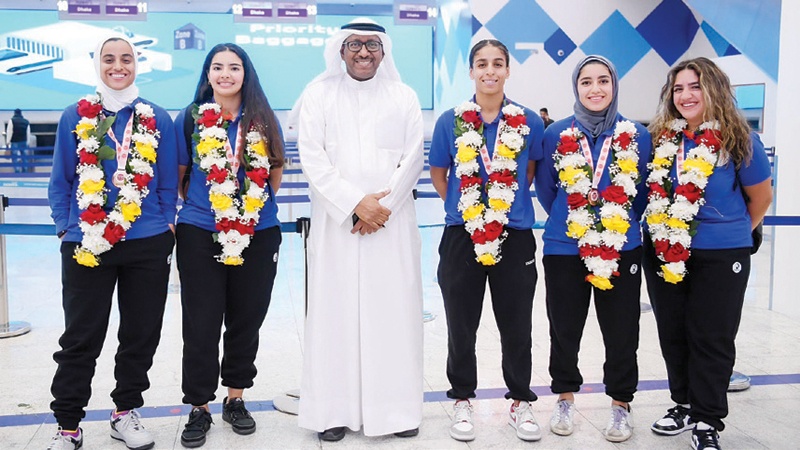 برجس: تكريم لسيدات الأزرق 3x3