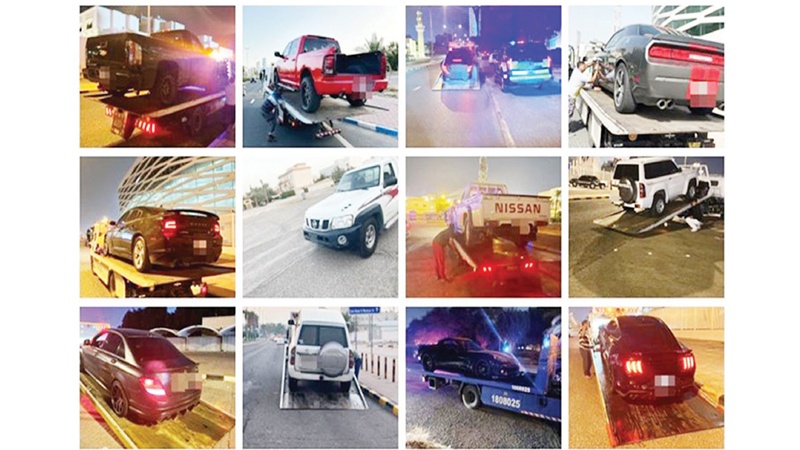 تحرير 165 مخالفة وحجز 25 مركبة في "العاصمة"