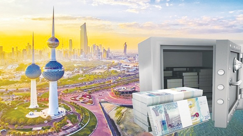 احتياطيات الكويت المالية قفزت 3.5 مليار دينار خلال 5 سنوات