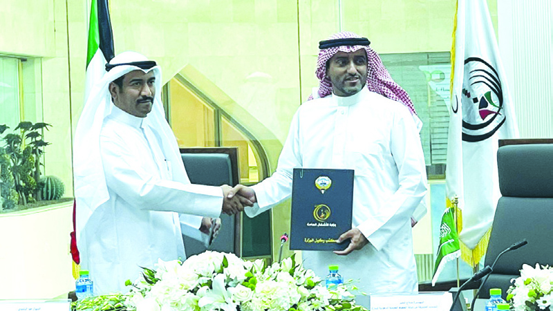 "الأشغال" والخطوط الحديدية السعودية وقَّعتا عقد دراسة "الربط السككي"