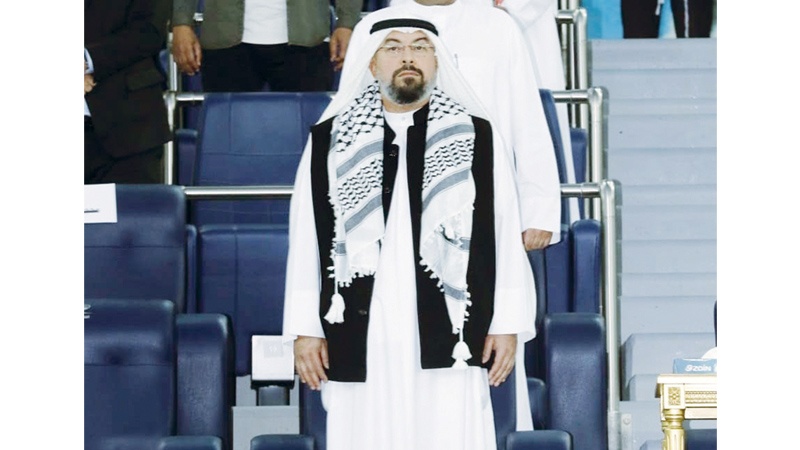 الفهد يفوز بجائزة محمد بن راشد للإبداع الرياضي