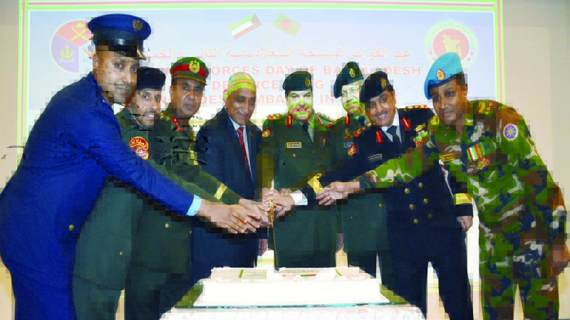 المطيري: العلاقات بين جيشي الكويت وبنغلاديش متميزة