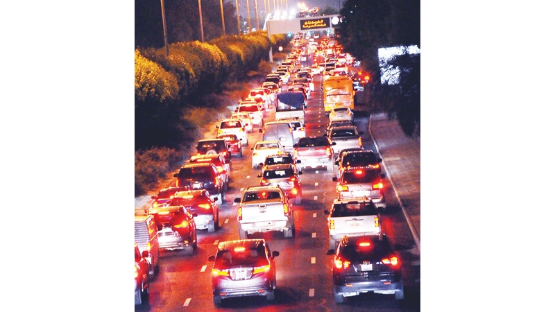 أمطار الطرق&hellip; زحام