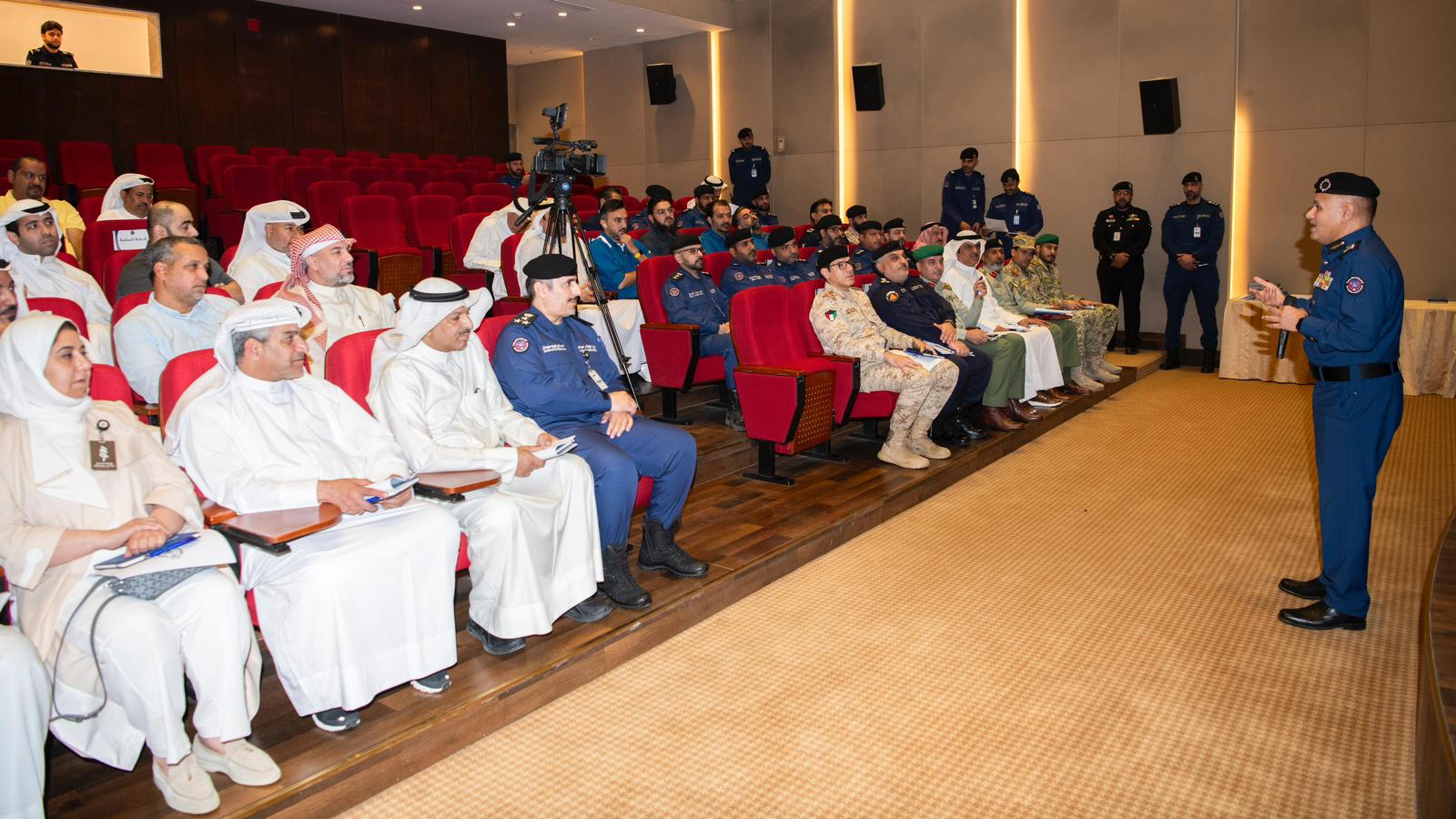 المكراد يترأس الإجتماع التنسيقي الأول لتمرين ( شامل 9)