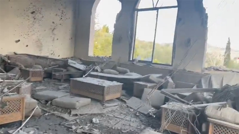 إسرائيل قصفت منزل نائب لـ"أمل" في ميس الجبل