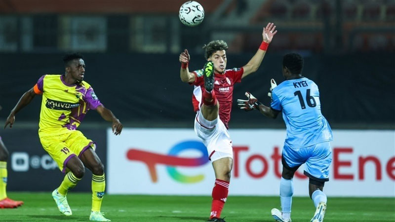 الأهلي يهزم ميديا الغاني