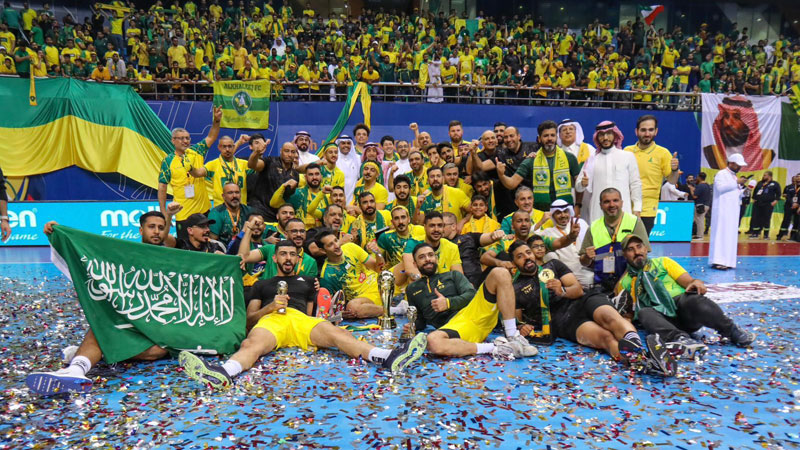 الخليج السعودي بطلا لآسيوية اليد