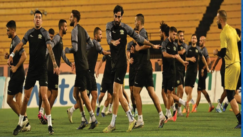 فلسطين واستراليا على ستاد جابر