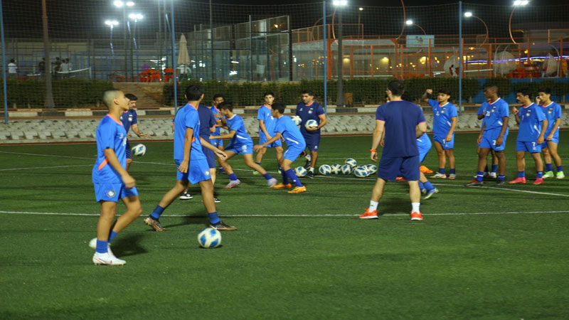 منتخب الصالات يلتقي السعودية غدا