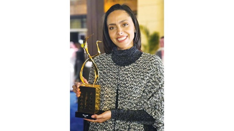 أضوى فهد&hellip; أفضل ممثلة في مهرجان الرياض للمسرح
