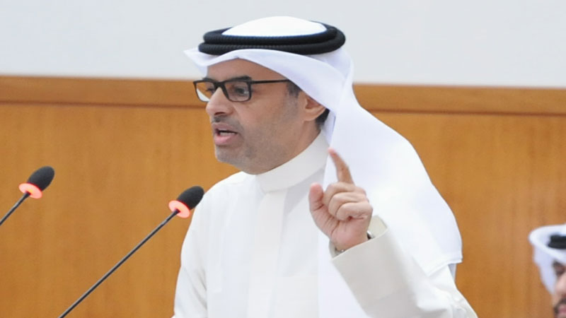 مبارك الحجرف في سؤال مشترك إلى 12 وزيرا : ما علاقة وزاراتكم بمشروع مدينةصباح الأحمد البحرية ؟