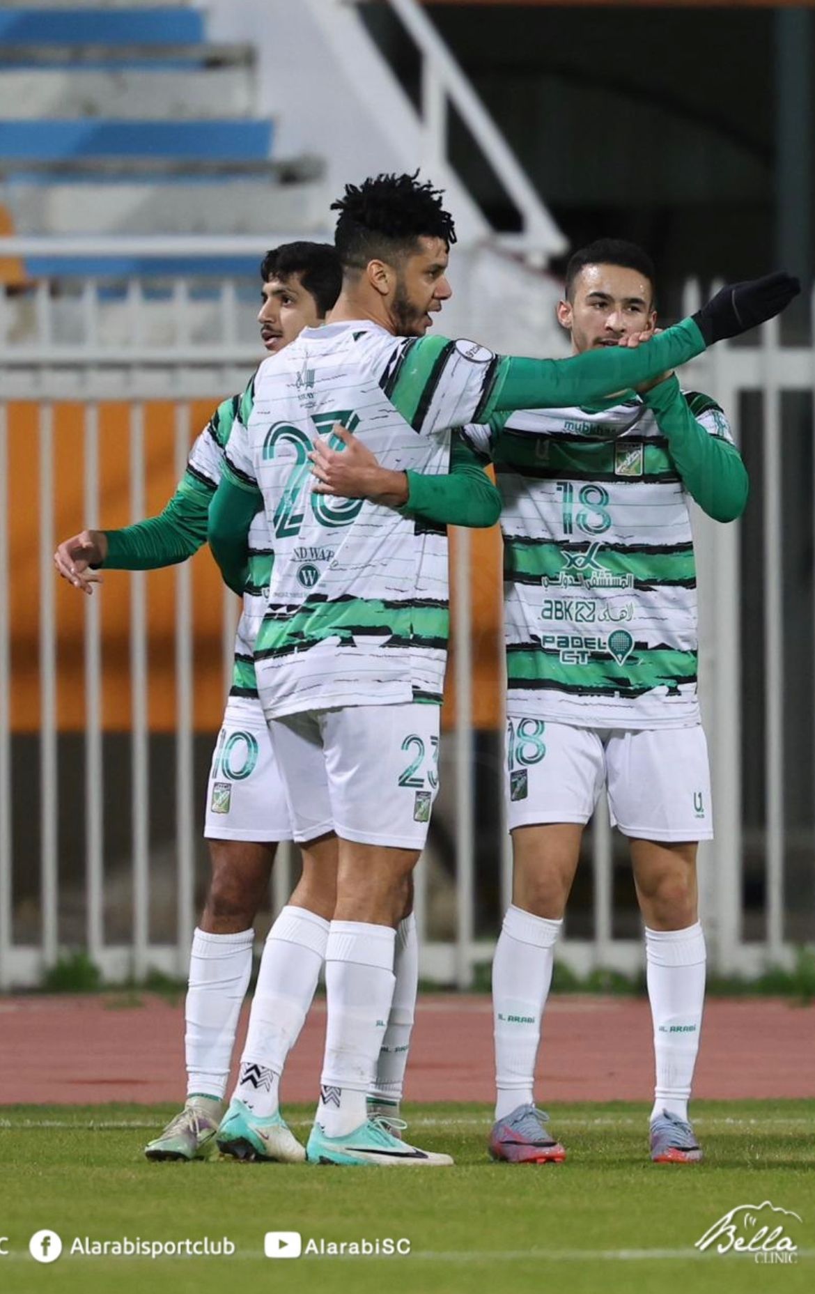 العربي يهزم الفحيحيل بصعوبة ويستعيد المركز الثاني