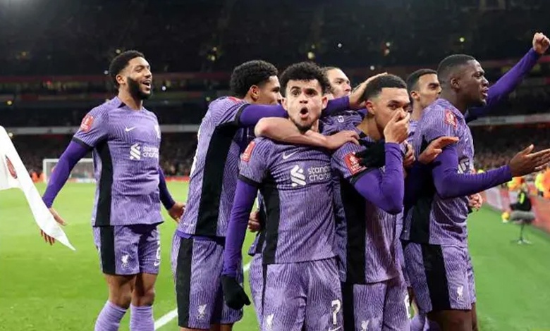 في غياب صلاح.. ليفربول يطيح بأرسنال خارج كأس إنجلترا