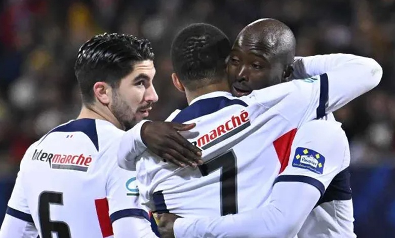 سان جيرمان يسحق ريفال بتساعية ويتأهل لثمن نهائي كأس فرنسا