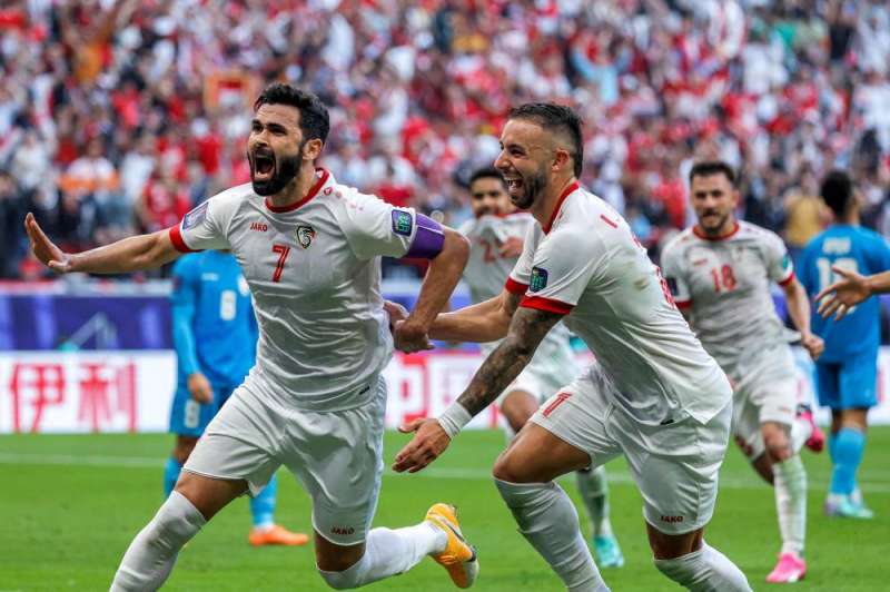 سورية إلى الدور الثاني في كأس آسيا للمرة الأولى في تاريخها