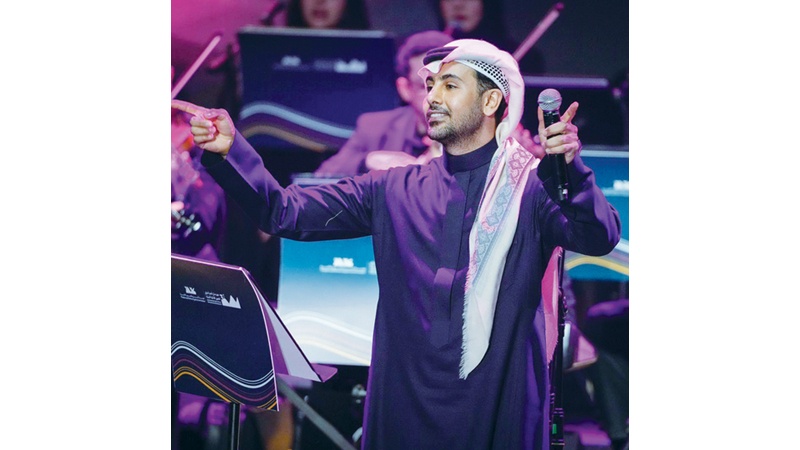 فؤاد عبدالواحد أشعل أجواء مهرجان "قمم" في أبها
